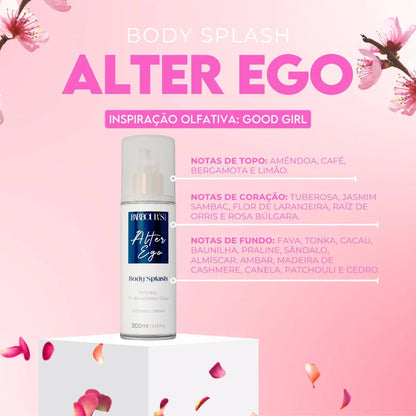 Kit Presenteável 2 Body Splash Desodorante Colônia 200ml - Alter Ego, Very Sexy