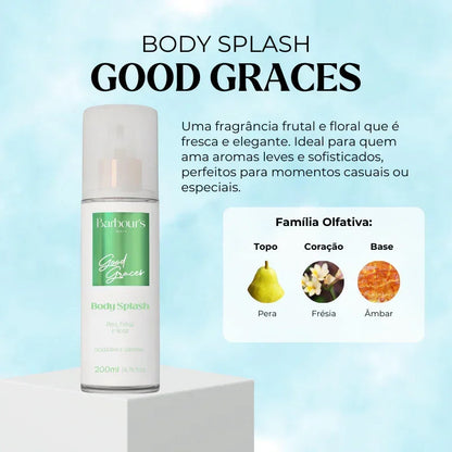 Kit 4 Body Splash - My Sweer Delight, Very Sexy, Good Graces e Roses
