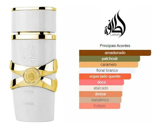 Perfume Yara Moi Lattafa Eau de Parfum Feminino 100m